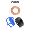 When you need RF1.13 single silver radio frequency signal line ipex terminal welding line ultra-fine coaxial line 100 meters SX-RF113DY-100M