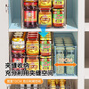 Xingyou Cabinet Storage Box Transparent Plastic Storage Basket Narrow Rectangular Snack Storage Box Kitchen Desktop Storage Transparent-Large Widened 15*41*13cm