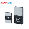 SUNPN Xunpeng toilet seat non-contact smart sensor door lock squatting position occupied or unoccupied door lock door bolt sensor switch signal output control indicator light partition stainless steel lock buckle non-contact sensor door lock