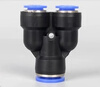 Zhuocheng pneumatic trachea plastic tee joint PY8