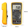 FLUKE multimeter high-precision digital multimeter intelligent anti-burn electrician voltmeter multi-function multi-purpose digital display ammeter F15B special upgrade model