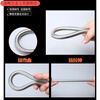 Qinkai shower hose encrypted stainless steel explosion-proof universal shower pipe household high temperature resistant pipe leak-proof and anti-winding water pipe 2 meters explosion-proof pipe - quantity model