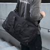 First idea of dry and wet separation fitness bag portable travel bag men's sports crossbody bag large capacity business trip luggage storage bag black large size