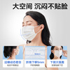 Zhende disposable medical surgical masks individually packaged adult and children's masks anti-dust haze masks 100 pieces