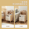 Lin's Home Bedside Table Bedroom Simple Small Ultra-Narrow Bedside Shelf Bookshelf Cabinet Locker Lin's Wood Industry