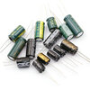 Dafurui direct plug aluminum electrolytic capacitor 16v 35v 25V 50V63V 47UF 100UF 50V 220uF volume 8x12mm (20 pcs)