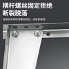 Suitable for thickened 201 stainless steel air conditioner outdoor unit bracket universal Midea Helgre 1.5P/2/3 HP air conditioner frame thickened 1.5 HP stainless steel knife style with screws