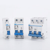 Shanghai People's DZ47-63 1P2P3P4P air switch household C45 small circuit breaker 63A6A32 air switch 6A 1P
