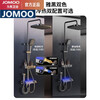 JOMOO all-copper shower set constant temperature household bathroom bathroom gun gray rain booster four-speed piano set (black) hot and cold digital display version