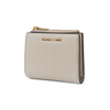 CHARLES&KEITH small ck simple multi-card slot versatile short PU wallet mini women's multi-color Ivory ivory XXS