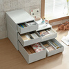 Shuangshan Desktop Storage Box with Pulleys for Underwear and Socks Storage Box Drawer-Type A4 File Organizing Box