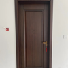 Imported pure log ebony wood room door, log gold silk pomelo, Chinese style bedroom door, painted door, high-end customization, ebony wood type A