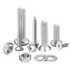 Baolian galvanized round head cross pan head screw nut nut screw washer self-tapping screw set M2M3M4M5M6