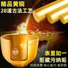 Miaopule Japanese brand imported Zhangzhou Pien Tze Huang grinder second generation mini brass solid tampering bowl grinding medicine mini tampering box solid brass