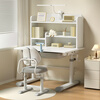 ZUNMIAN children's desk, study table and chair, lifting desk, primary and secondary school students can lift solid wood 80cm