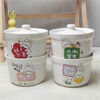 GIOIO stew cup, one person water-proof stew pot, household bird's nest steamed egg custard pot, stewed soup and ginseng cup, hotel Shaxian soup cup, pure white stew cup, 1 piece, 4.5 inches, with lid (about 400 ml)