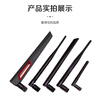 Qantop dual-band glue stick antenna wifi router network card external antenna dual-band knife (black) inner hole QT-XL039