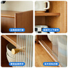 Xiangmuyu solid wood storage rack sideboard kitchen table cup holder home dining table bowl counter top storage high cabinet rack