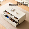Quanyou Home TV cabinet floor-standing modern simple cream style living room small apartment storage storage TV cabinet home