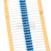Dafuri 1W metal film resistor element 1% five-color ring 1K 2k 10K 100 ohm 1M3K22 ohm 4.7K47K20 3 ohm 1% (20 pcs)