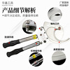 Yingtang ratchet cable cutter, cable cutter, copper aluminum steel strand scissors, gear cable cutter, imported cable cutter, wire cutter J-120 double-tooth export model (cut within 12 cm)
