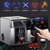SMVP Japan imported quality 110-volt small desktop household multi-functional automatic water cold water ice cube two-in-one ice machine black__ice and drink cold water two-in-one__English version American plug
