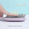 Air cushion comb for scalp massage, women's special long hair curly hair household portable fluffy style hollow comb V2447 purple high and low teeth