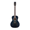 Fivcil Mic mini full single folk guitar 38-inch fingerstyle entry-level advanced travel acoustic guitar Mic-mini | 38-inch 00 barrel deep sea blue bright light