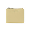 CHARLES&KEITH small ck simple multi-card slot versatile short PU wallet mini women's multi-color Ivory ivory XXS
