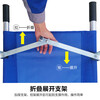 Minggu Thickened Foldable Stretcher, Thickened Galvanized Steel Pipe, Emergency Rescue Stretcher Trolley, Bearing Approximately 300 Jin CW097378