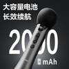 Deli 15w high power karaoke microphone audio integrated handheld microphone wireless little bee amplifier speaker teaching tour guide speech microphone teacher birthday gift white
