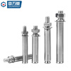 GUWANJI casing-reinforced expansion anchor, external expansion bolt, extended explosion screw, pipe blasting nail, 304 stainless steel M8x80, 10 pcs/pack