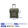 Jingshi Trolley Box Rotational Molding Box Supplies Box Precision Instrument Box Airdrop Box Green Emergency Rescue Equipment Box Wheeled Trolley Rotational Molding Box 590*430*310