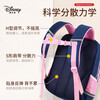 Disney (Disney) schoolbags for primary school students, children's schoolbags, spine protection backpack, burden and decompression for 4-6th grade girls, large capacity BS6754B-7