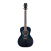 Fivcil Mic mini full single folk guitar 38-inch fingerstyle entry-level advanced travel acoustic guitar Mic-mini | 38-inch 00 barrel deep sea blue bright light