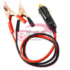 Car cigarette lighter plug pure copper high power high temperature resistant air pump extension cord 12v24v universal male pure copper plug 2.5 flat line length 30 cm