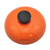 Universal ceramic casserole lid for chefs, electric stew pot, soup pot accessories, stew pot, earthen pot with lid, 26.2-26.5cm, slotless orange