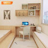 Bungyue I1 tatami with desk small bedroom upper and lower bed wardrobe integrated children's room storage platform bed Hong Kong whole house order