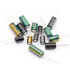 Dafurui direct plug aluminum electrolytic capacitor 16v 35v 25V 50V63V 47UF 100UF 50V 220uF volume 8x12mm (20 pcs)