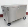 An Junsheng stainless steel tool box large waterproof fully welded home appliance repair vehicle multi-functional mobile wheeled storage box customized 40 long * 25 wide * 25 high 1.5 thick with hydraulic rod