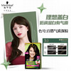 Schwarzkopf Yiran plant hair dye cream herbal hair dye hair cream for men and women to cover gray hair 3.0/9 cashmere fat dark brown 2 boxes