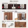 Panasonic Japanese simple custom paint-free wooden composite bedroom bathroom door MJZA2F10 EW Akita off-white