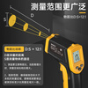 People's Thermometer Gun Industrial Grade Infrared Thermometer High-Precision Thermometer Gun Home Kitchen Baking Water Temperature Oil Temperature Gun