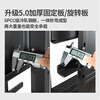 Yunjia 75/85/98/100-inch TV floor-standing bracket horizontal and vertical screen rotating large-screen mobile cart all-in-one smart screen universal rack teaching conference training hotel exhibition hall 70-120-inch horizontal and vertical screen rotating cart - load bearing 130KG