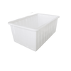 Ni Zhier thickened tendon plastic PE water tank tank aquaculture textile push cart storage nylon turnover box 50 liter box (59*44*32) large size
