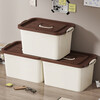 JD Logistics Cream Storage Box Home Storage Storage Box Toy Storage Box Cosmetic Box Hard Box Single Pack 24.5*16*15cm