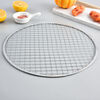 Haiyiduo disposable barbecue net, outdoor camping barbecue net, barbecue grate, stainless steel iron stove for tea cooking, round edge, 29.5cm in diameter (9 pieces)