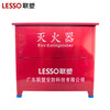 Liansu 4KG dry powder fire extinguisher box portable factory hotel commercial fire extinguisher suit box 2*4 dry powder fire extinguisher box