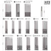 Chengyang electric screwdriver bit set screwdriver bit special-shaped screwdriver set one-word cross hexagonal triangle