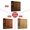 Jiangcheng walnut solid wood wardrobe double-door four-five-six-door modern Chinese-style bedroom can add a large wardrobe 8413K#